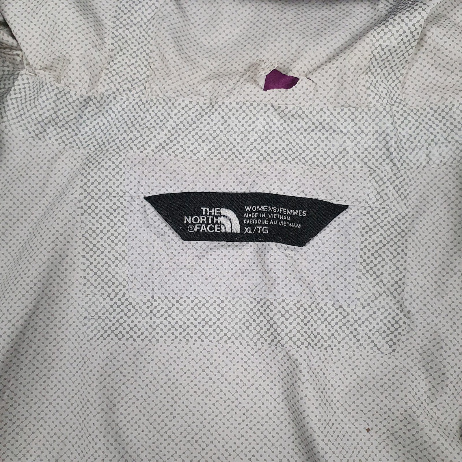 Womens Purple The North Face  V Neck Coat