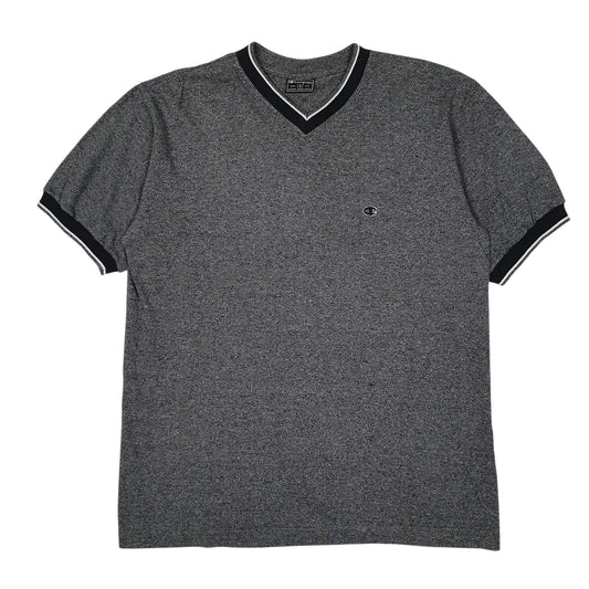 Mens Grey Champion  Short Sleeve T Shirt