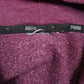 Mens Burgundy Puma Spellout Hoodie Jumper
