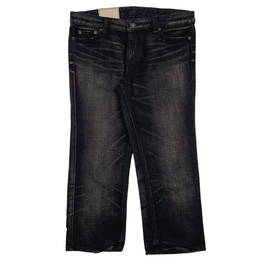 Womens Black Enchantment Capri Casual JeansW30 L20