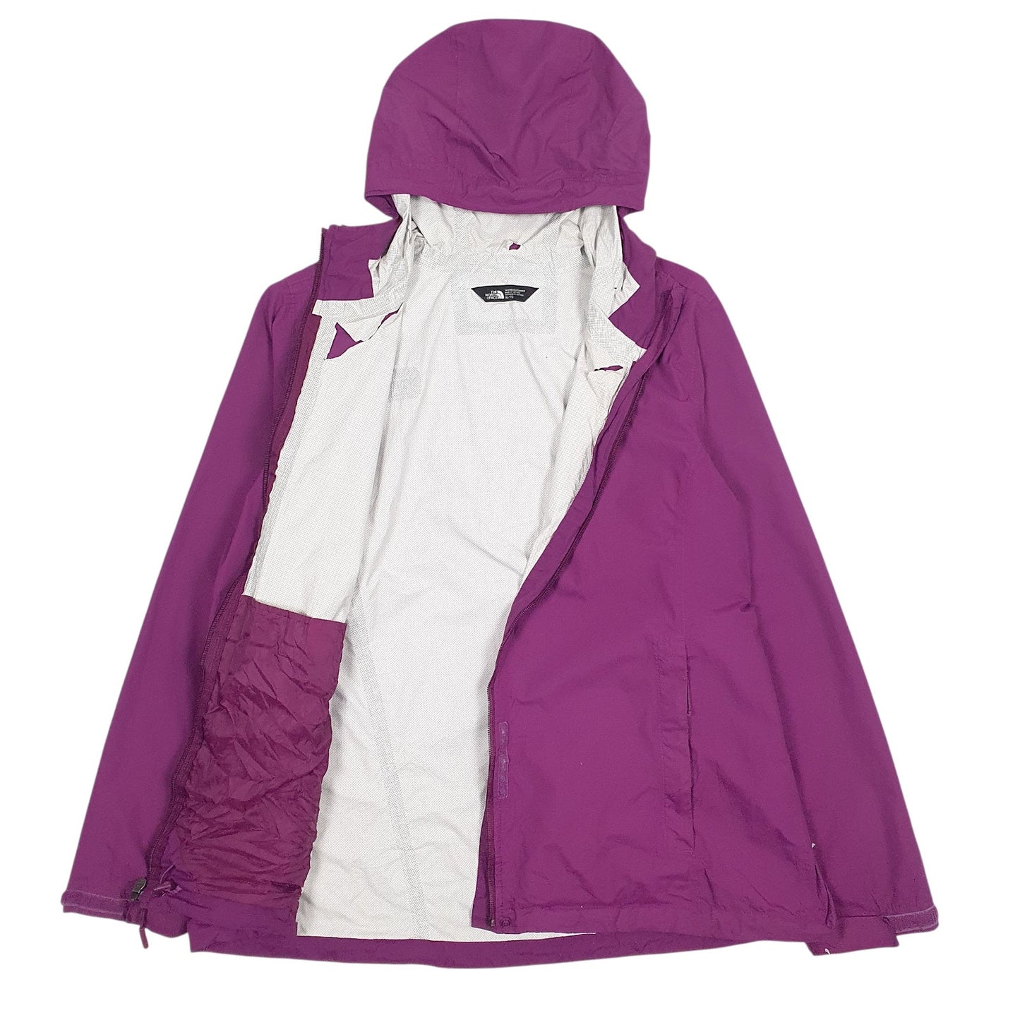 Womens Purple The North Face  V Neck Coat