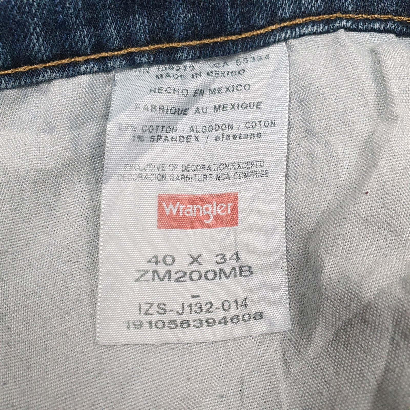 Mens Blue Wrangler   Jeans