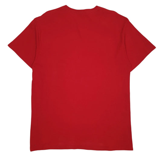 Mens Red Delta Pro Weight USMC  T Shirt