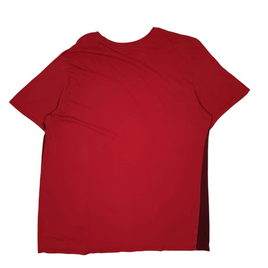 Mens Red Nike   T Shirt