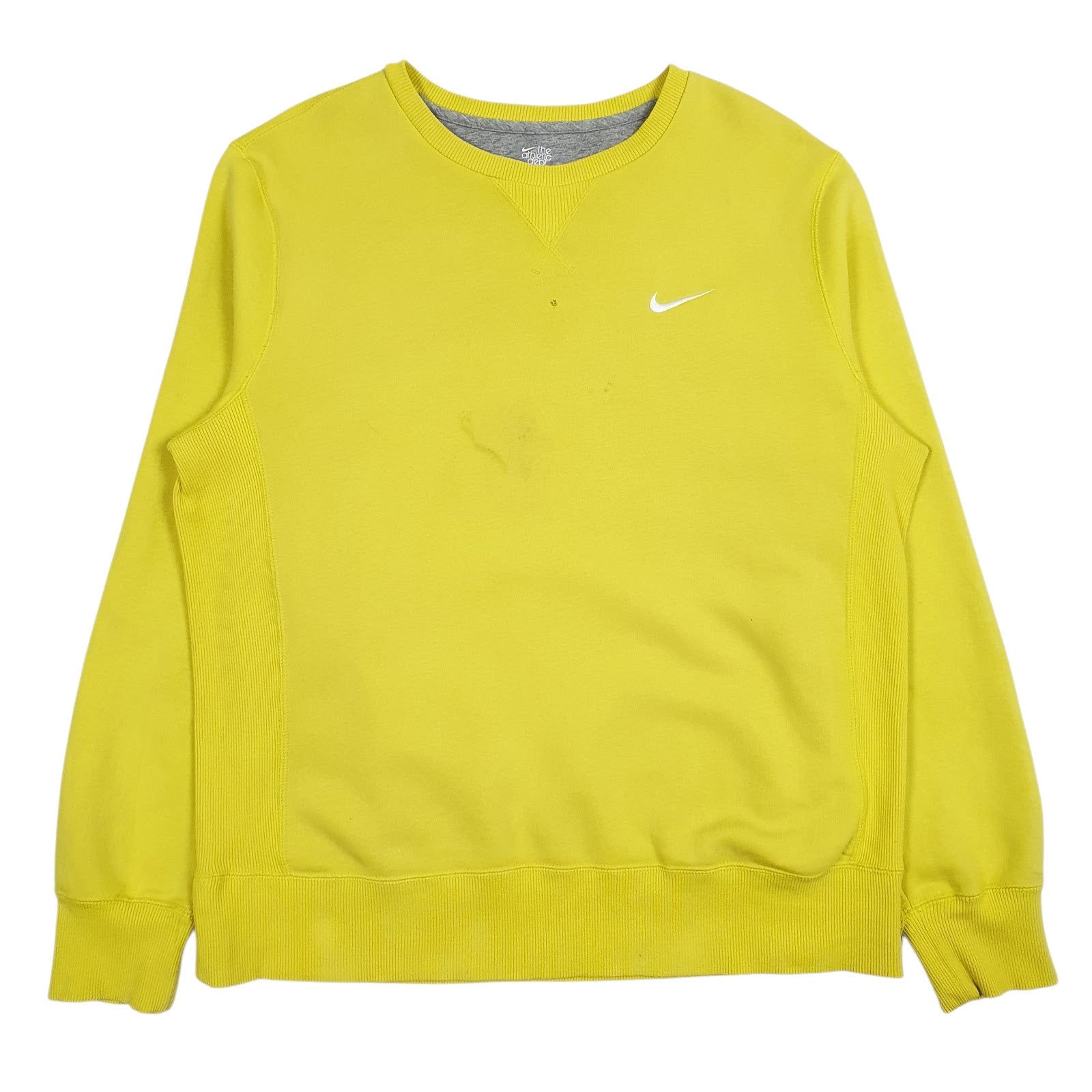 Mens Yellow Nike  Crewneck Jumper