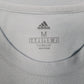 Mens Blue Adidas Climalite  T Shirt
