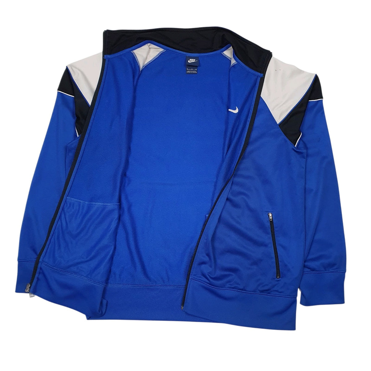 Mens Blue Nike Active Wear Full Zip Jumper