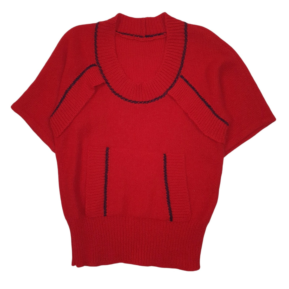 Womens Red Unbranded  Crewneck Jumper
