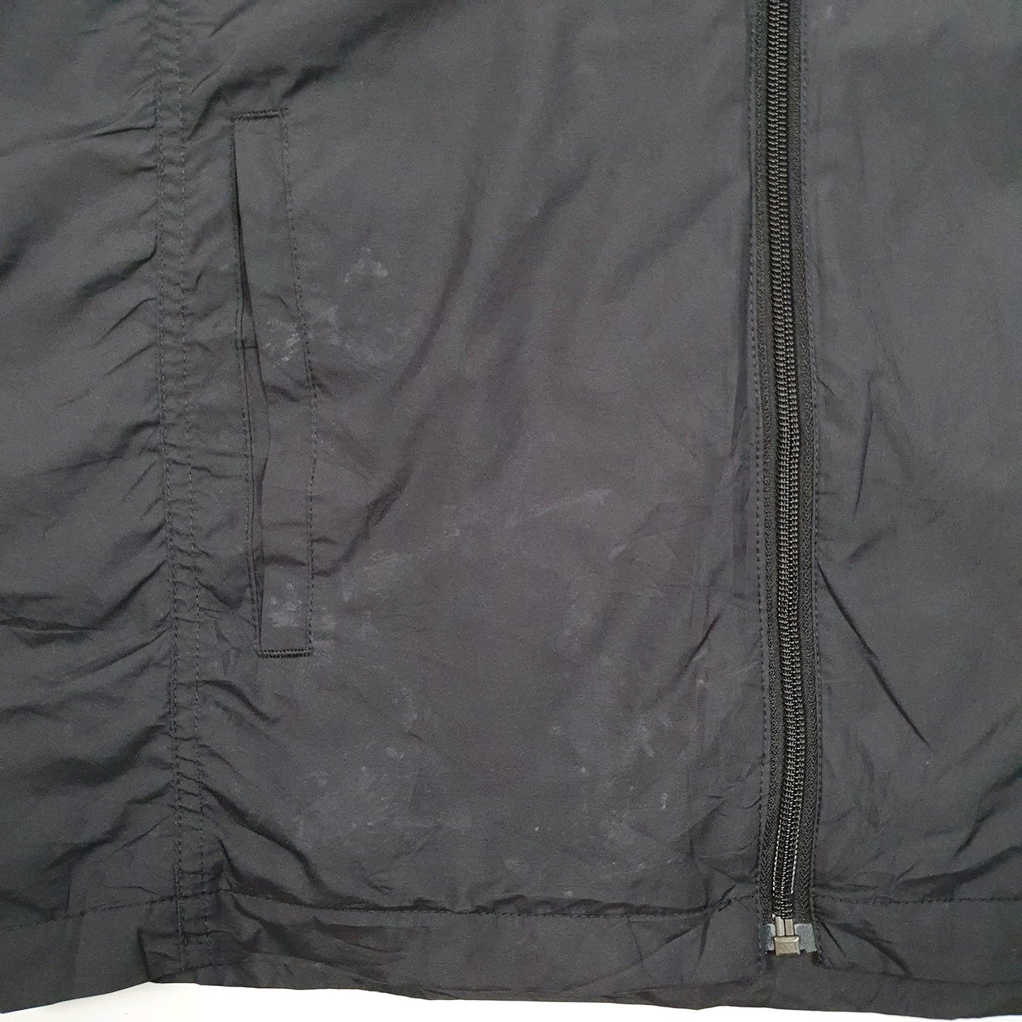 Mens Black Adidas Wind Rdy Hoodie Coat