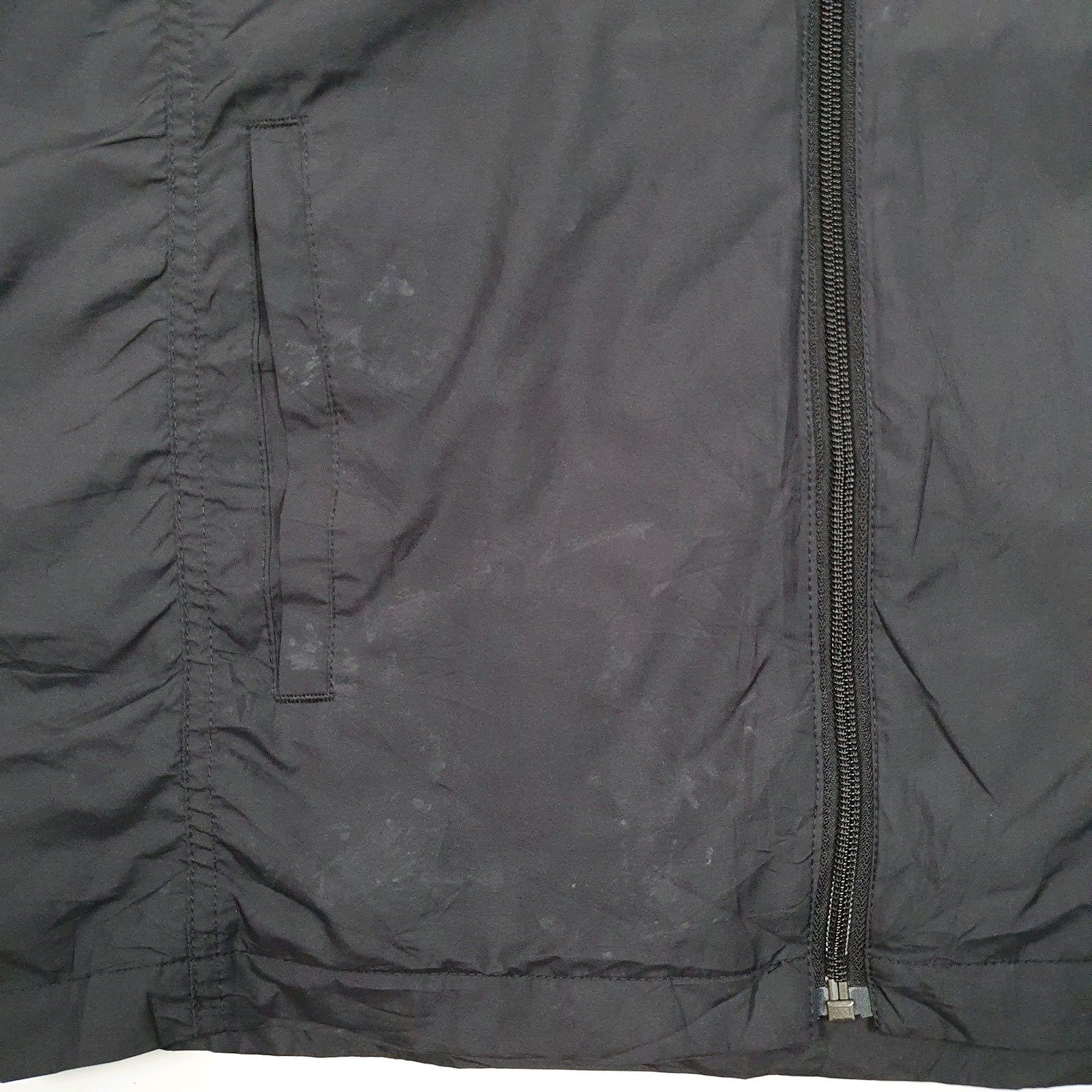 Mens Black Adidas Wind Rdy Hoodie Coat