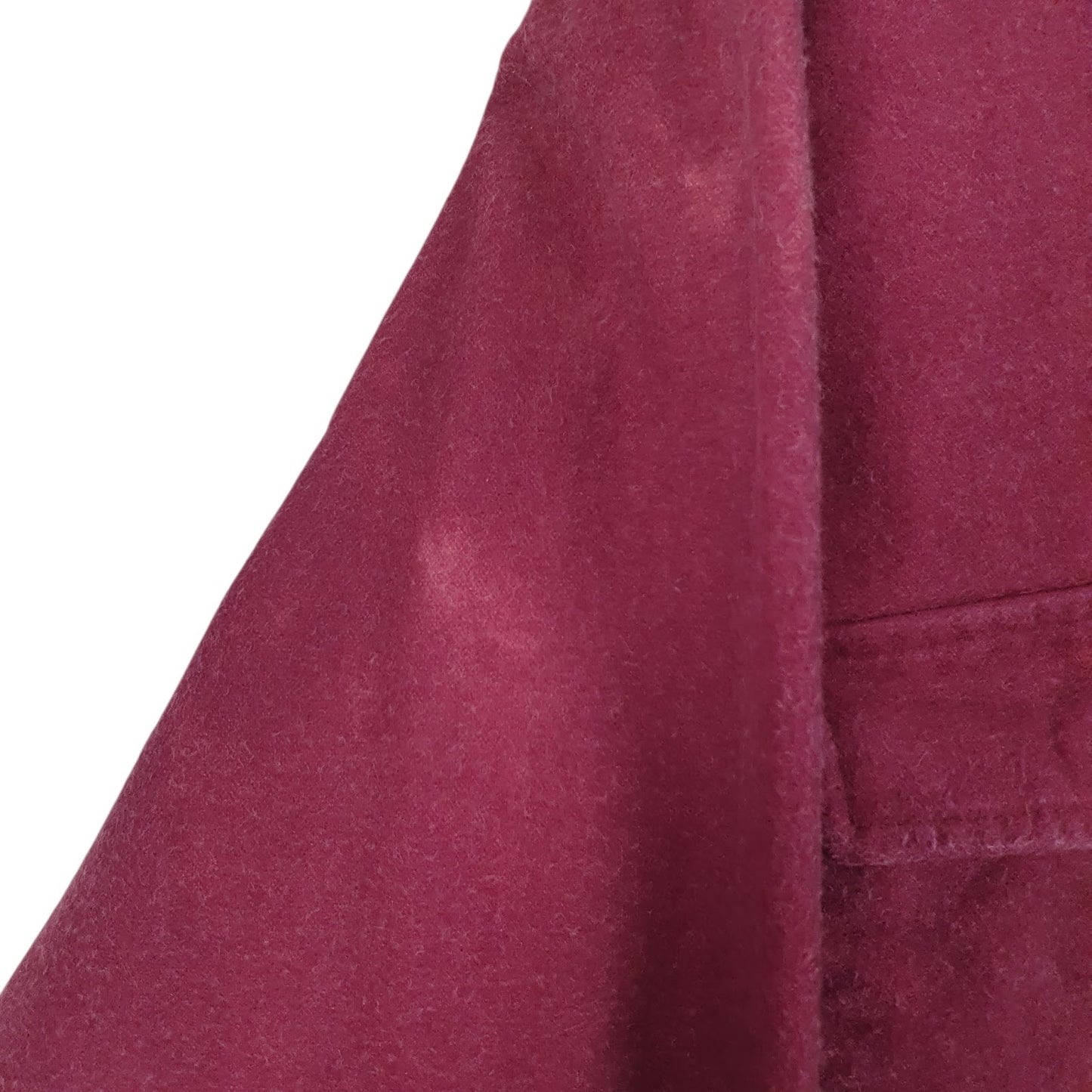 Mens Burgundy L.L.Bean Chamois Vintage 90s Made In USA  Shirt
