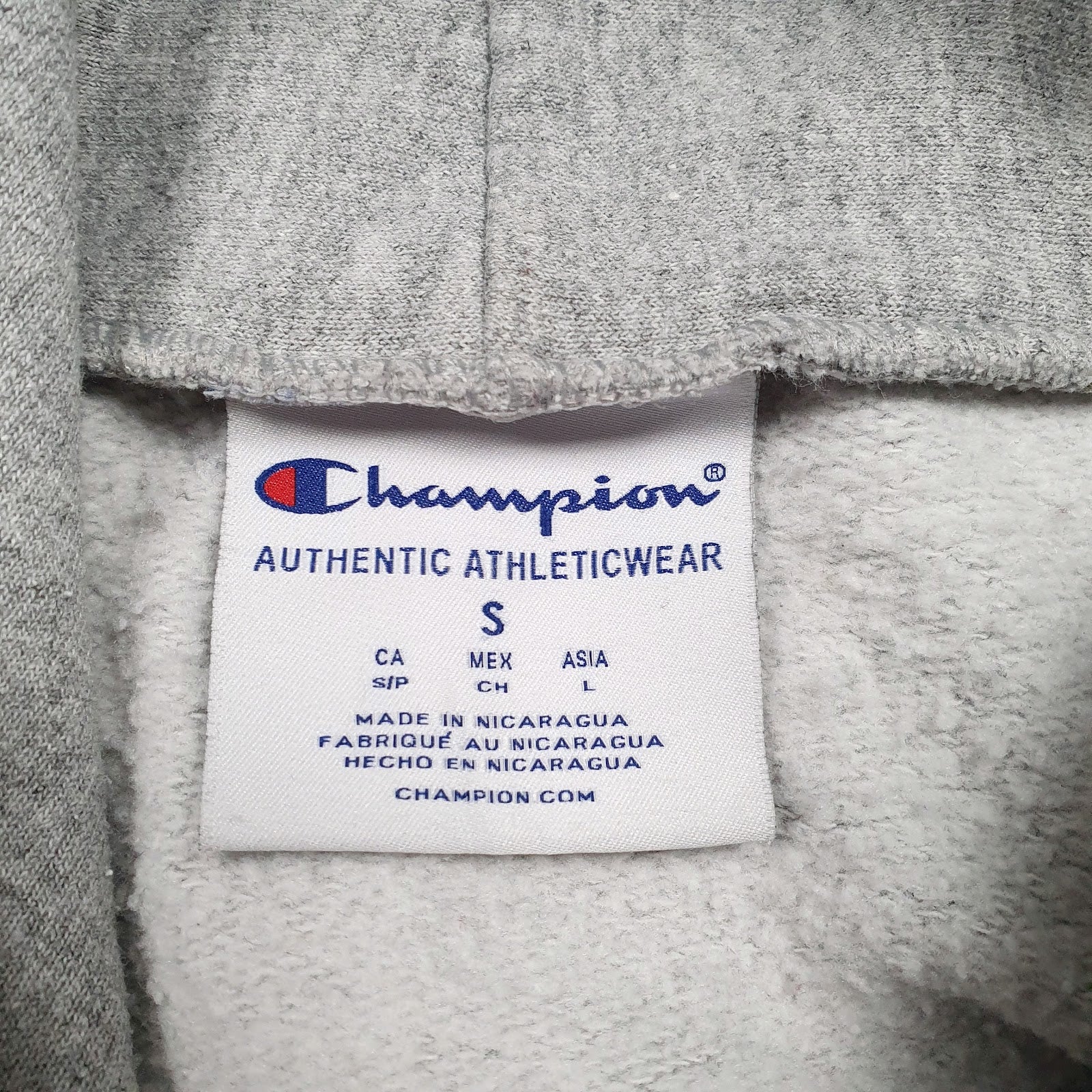 Mens Grey Champion Southern Connecticut Hoodie Jumper