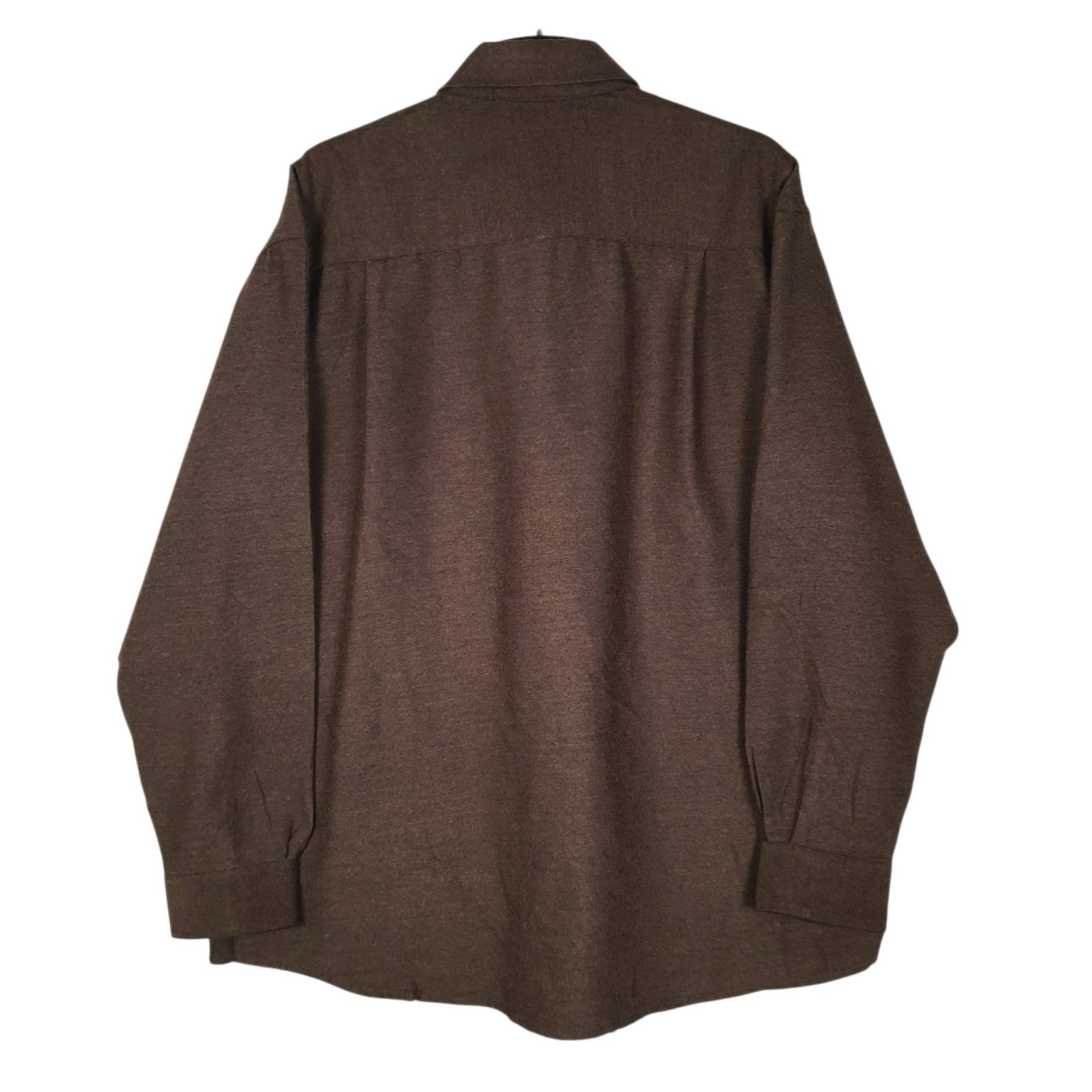 Mens Brown Watsons Flannel  Shirt