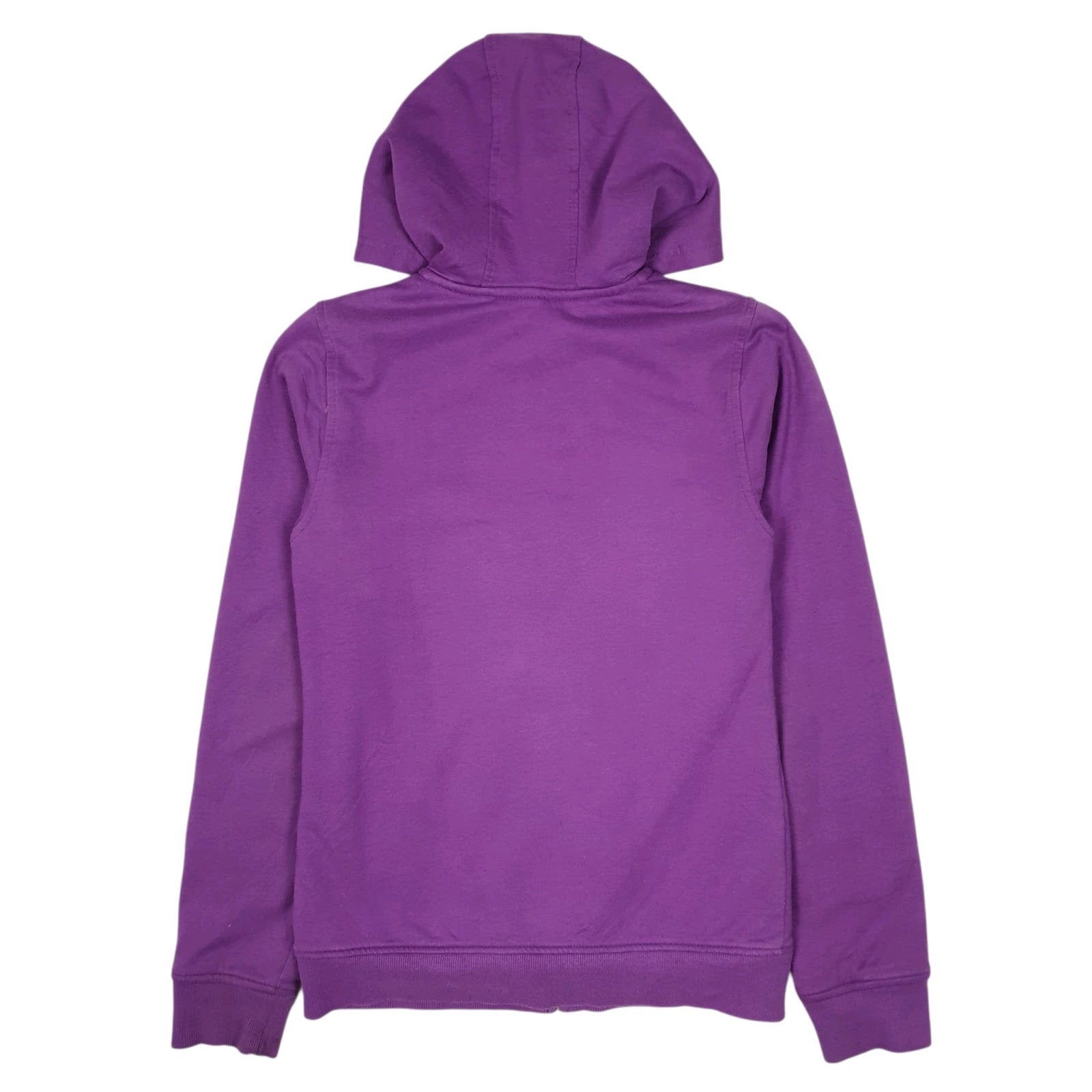 Womens Purple Calvin Klein Fleece Lined Full Zip Jumper