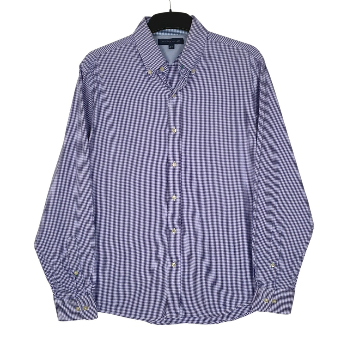 Mens Purple Tommy Hilfiger  Long Sleeve Shirt