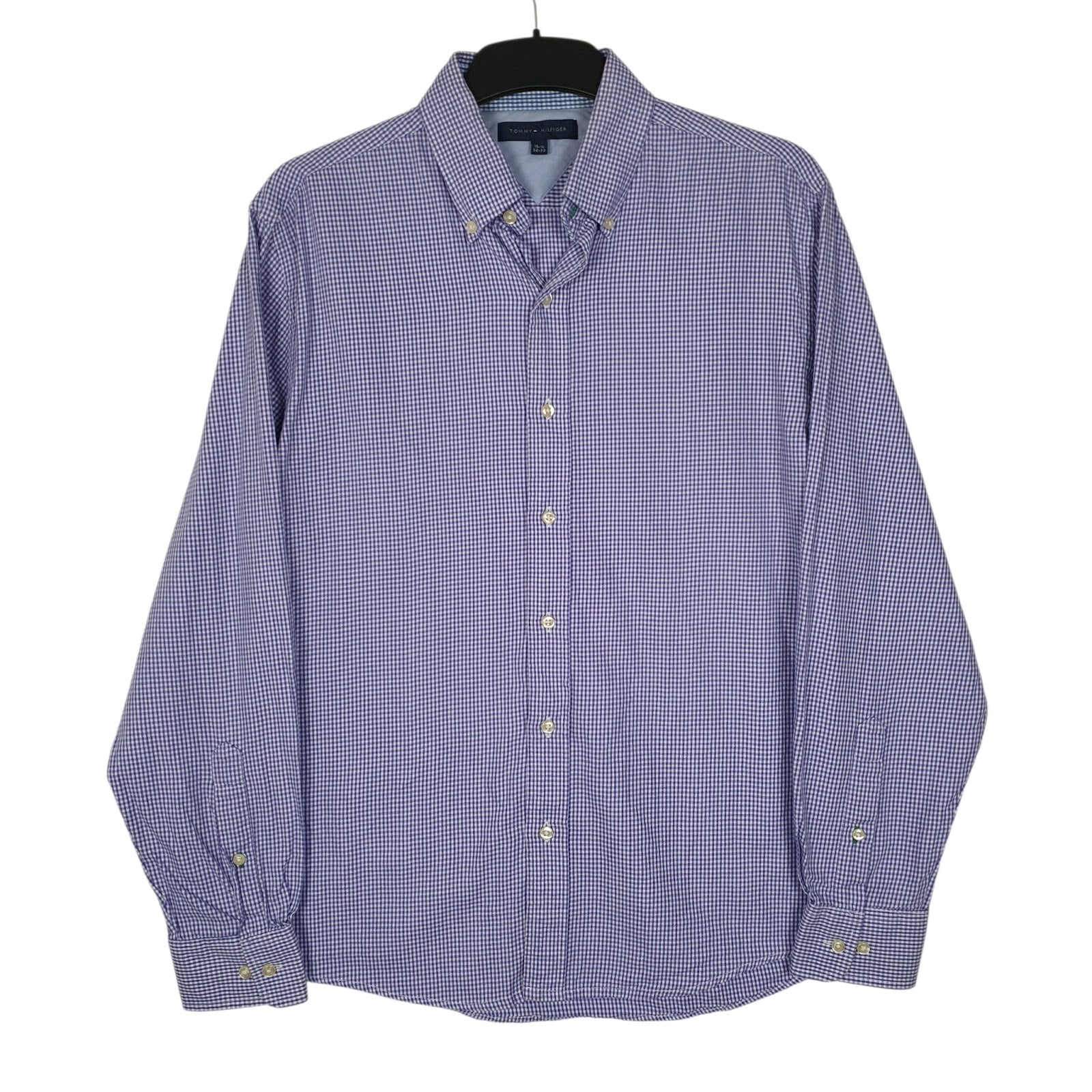 Mens Purple Tommy Hilfiger  Long Sleeve Shirt