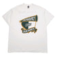 Mens White Gildan Long Beadh Poly Jack Rabbits Short Sleeve T Shirt