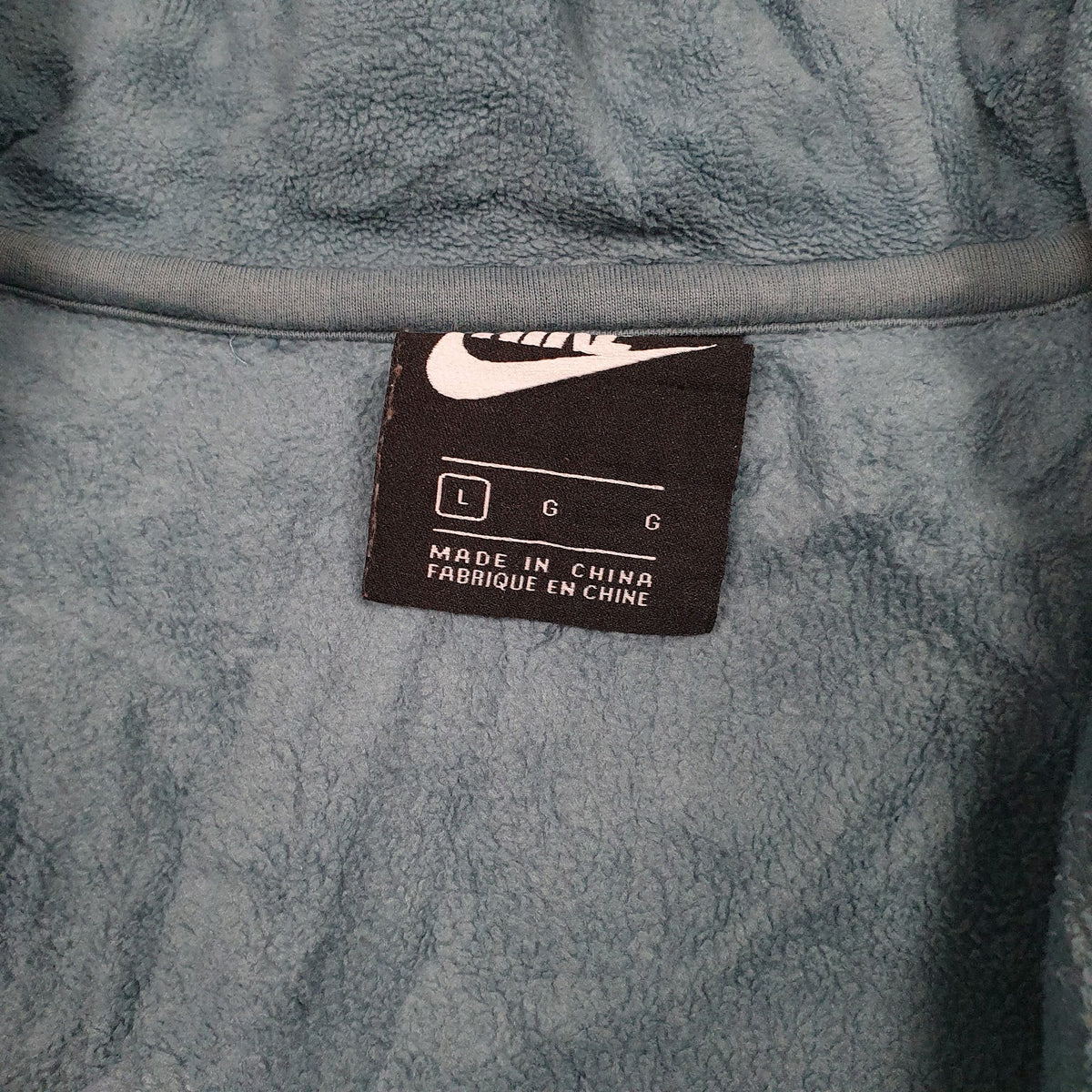 Womens Blue Nike  Full Zip Jumper