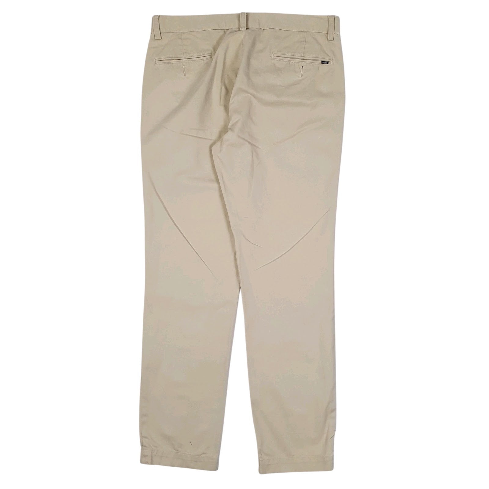 Mens Cream Polo Ralph Lauren Slim Fit  Trousers