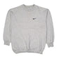 Mens Grey Nike Vintage 90s Crewneck Jumper