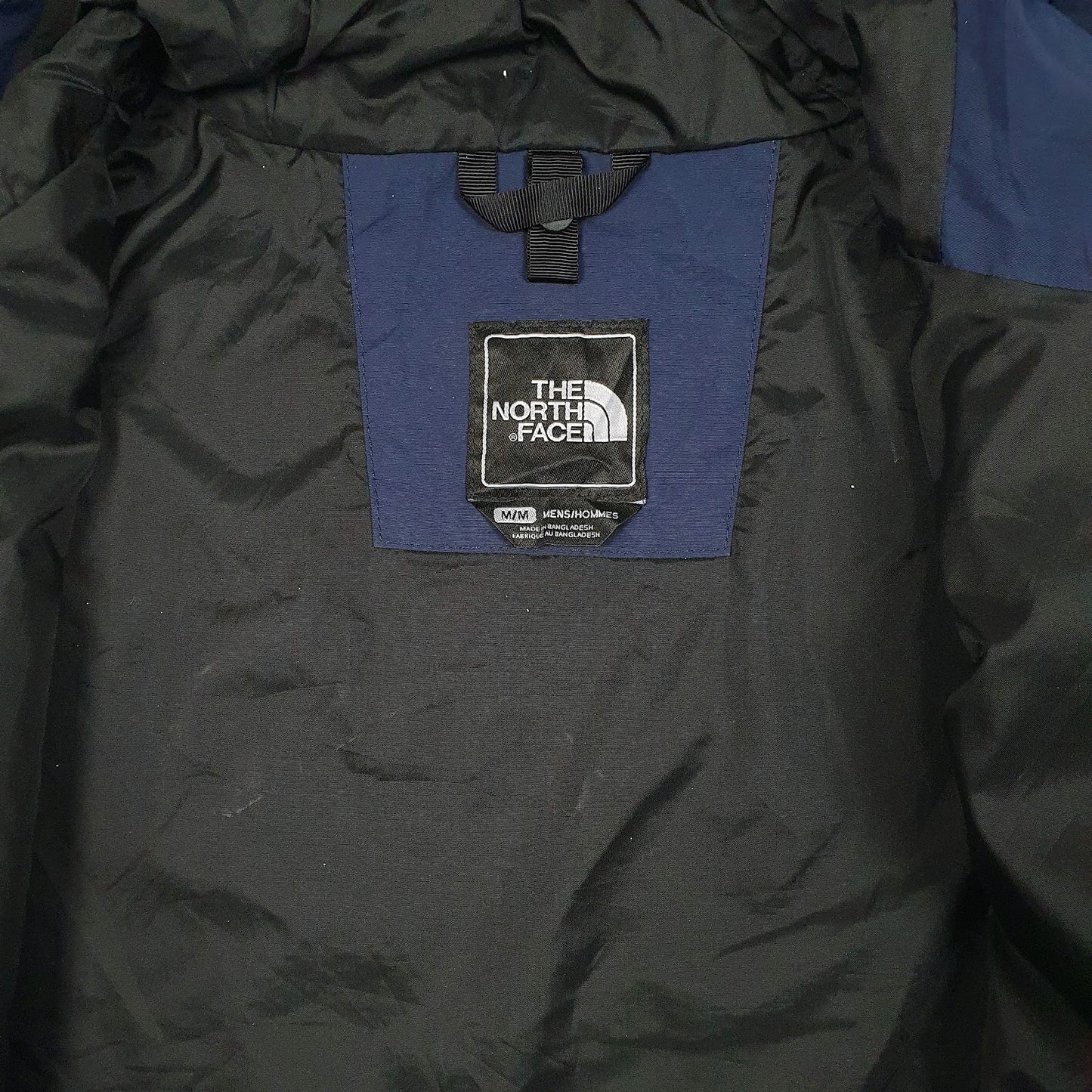 Mens Blue The North Face Hyvent Quarter Zip Coat