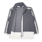 Mens Grey Asics Vintage Active Wear Full Zip Jumper