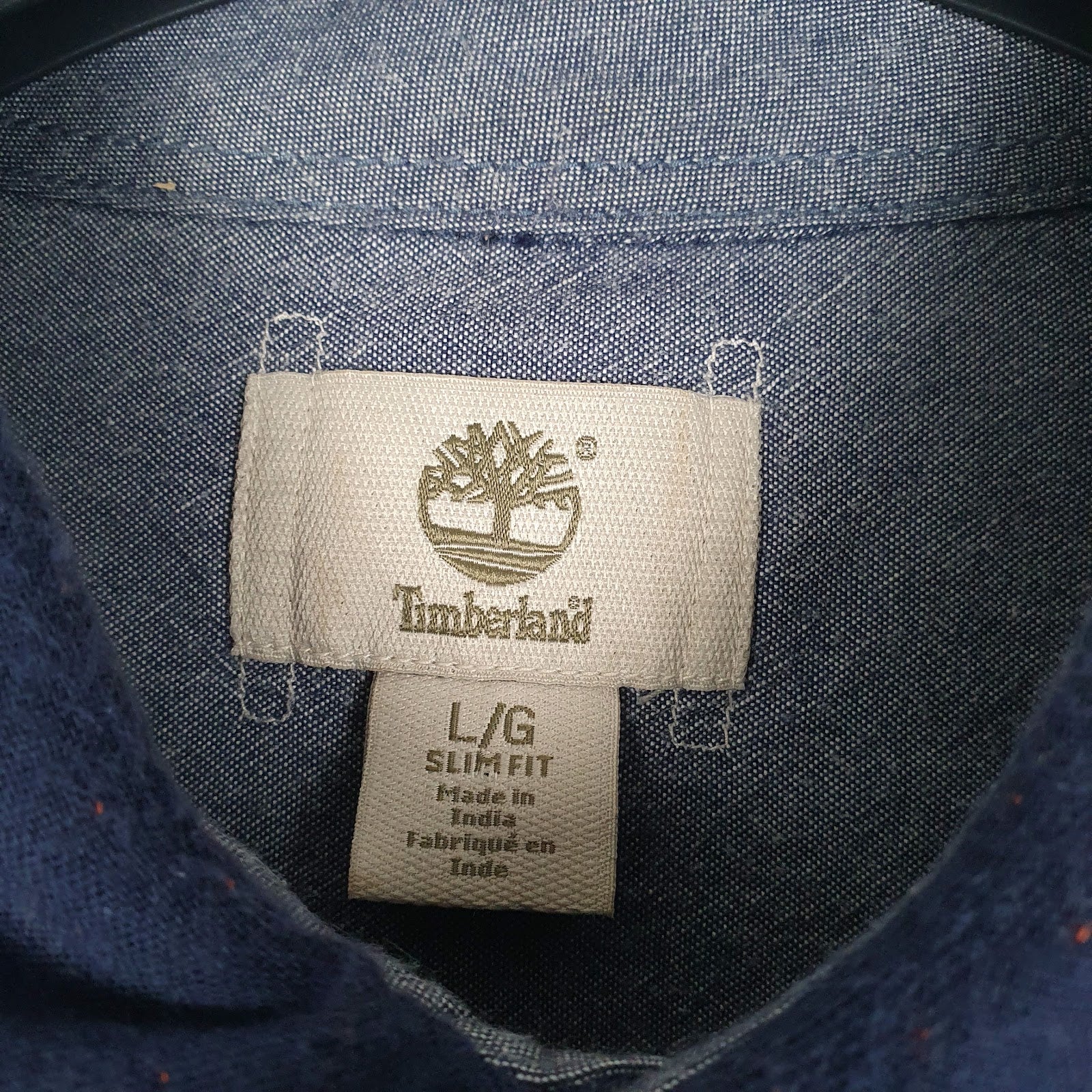 Mens Navy Timberland   Shirt