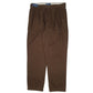 Mens Brown Polo Ralph Lauren Andrew Pant Pleated Chino Trousers