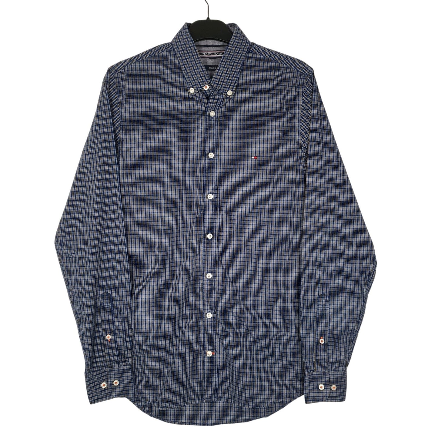 Mens Navy Tommy Hilfiger  Long Sleeve Shirt