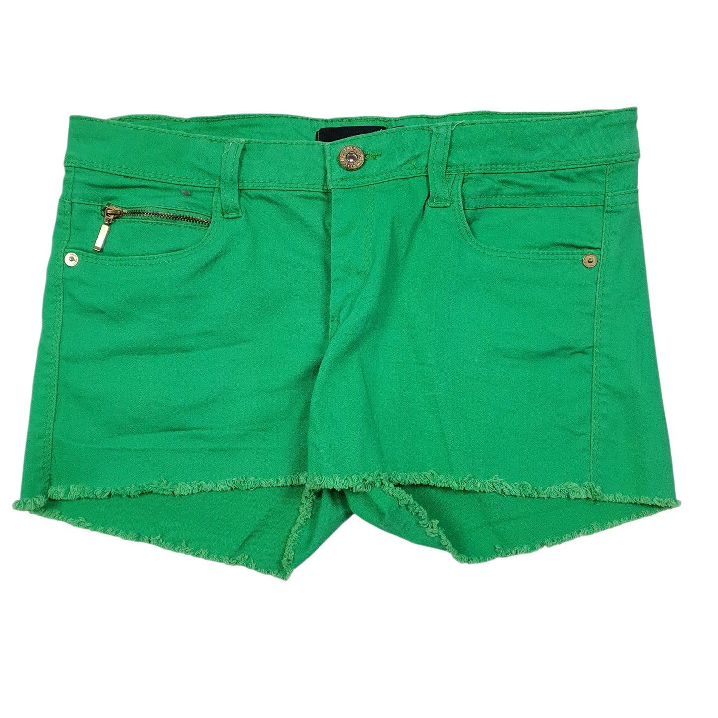 Womens Green Tally Weijl  Denim Shorts