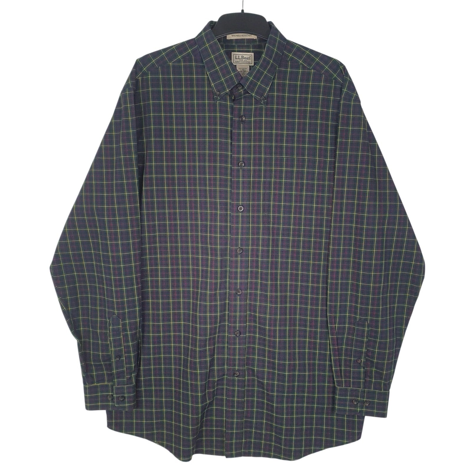 Mens Navy L.L.Bean  Long Sleeve Shirt