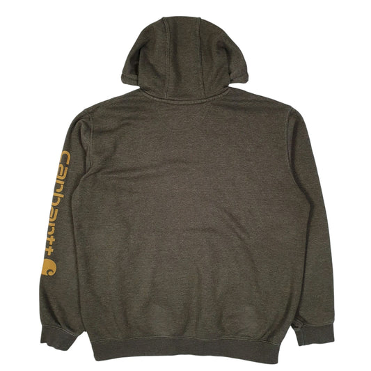 Mens Green Carhartt  Hoodie Jumper