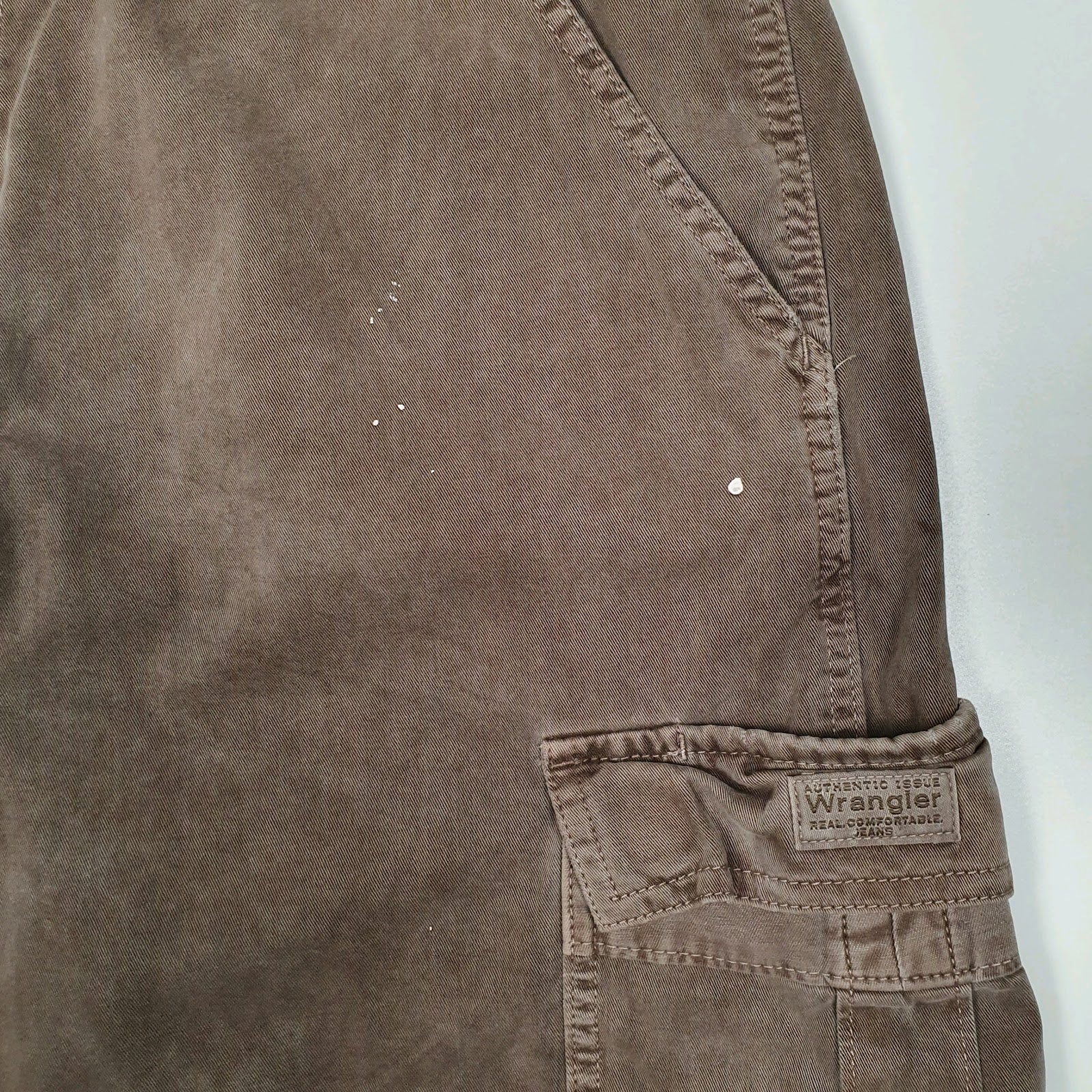 Mens Brown Wrangler   Shorts