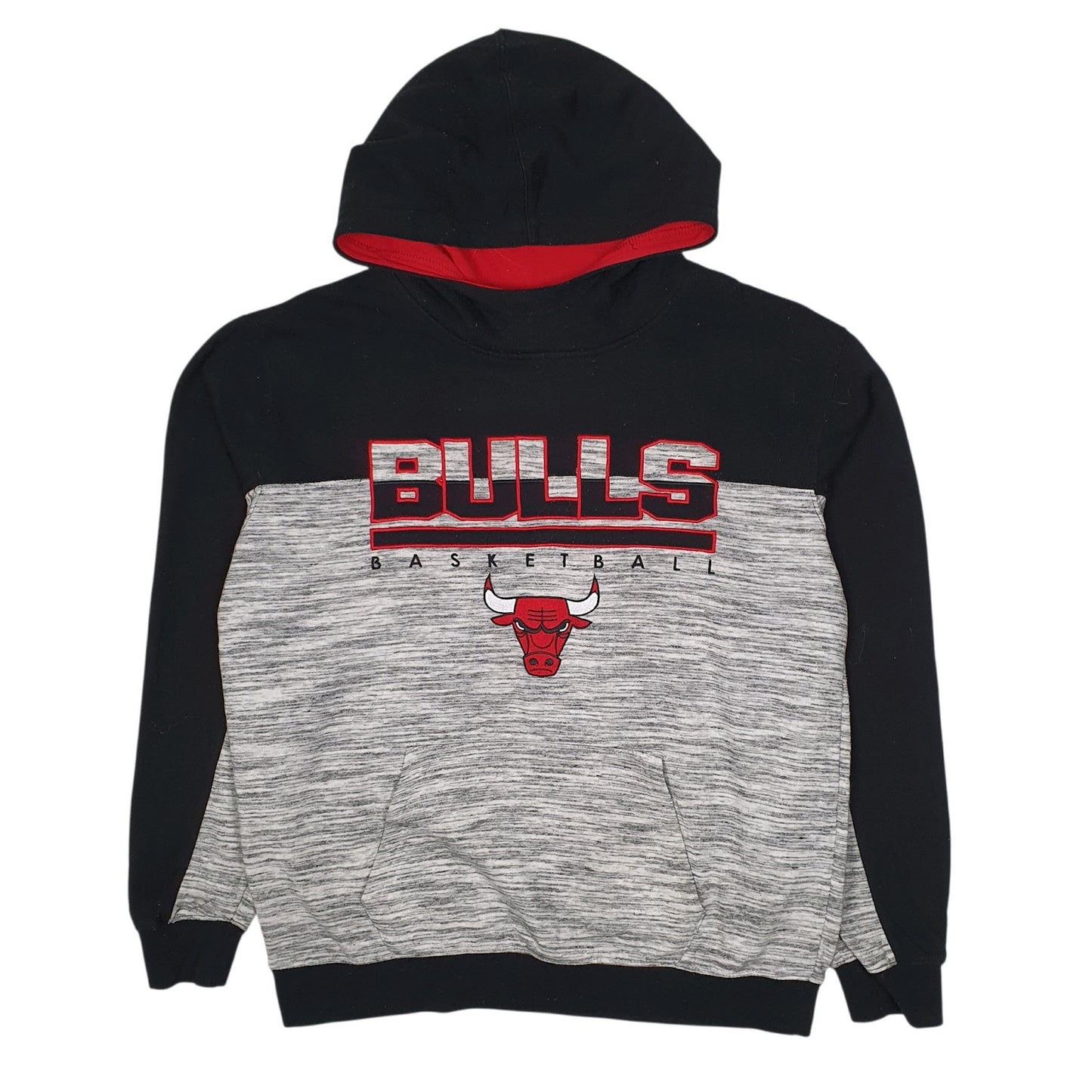 Mens Black NBA Chicago Bulls Basketball Hoodie Jumper