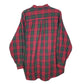 Mens Red L.L.Bean Flannel  Shirt