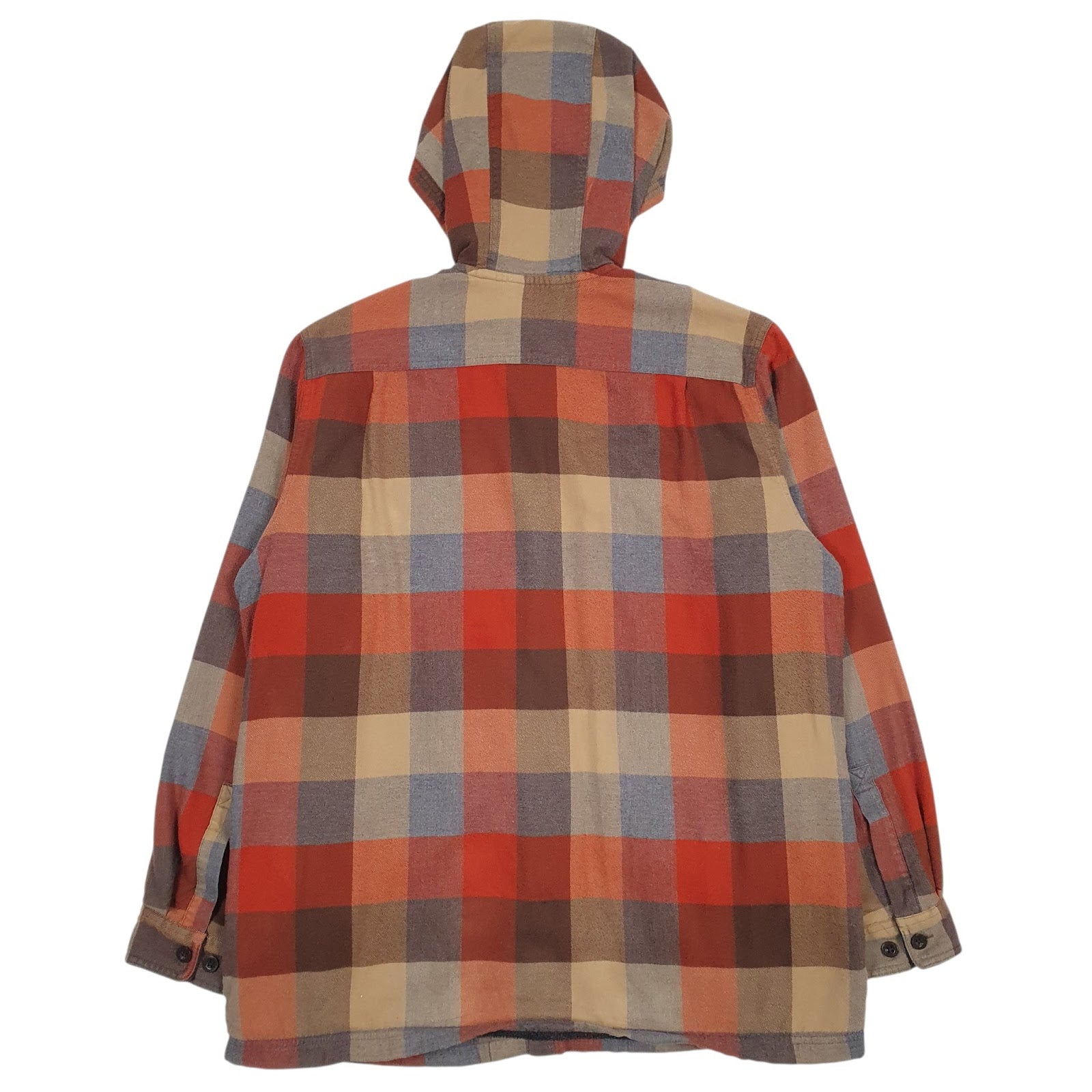 Mens Red L.L.Bean Fleece Lined  Coat