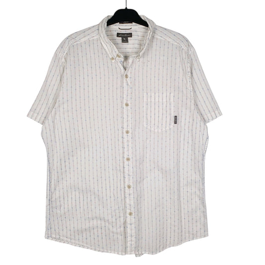 Mens White Eddie Bauer  Short Sleeve Shirt