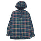 Mens Blue L.L.Bean Flannel  Coat