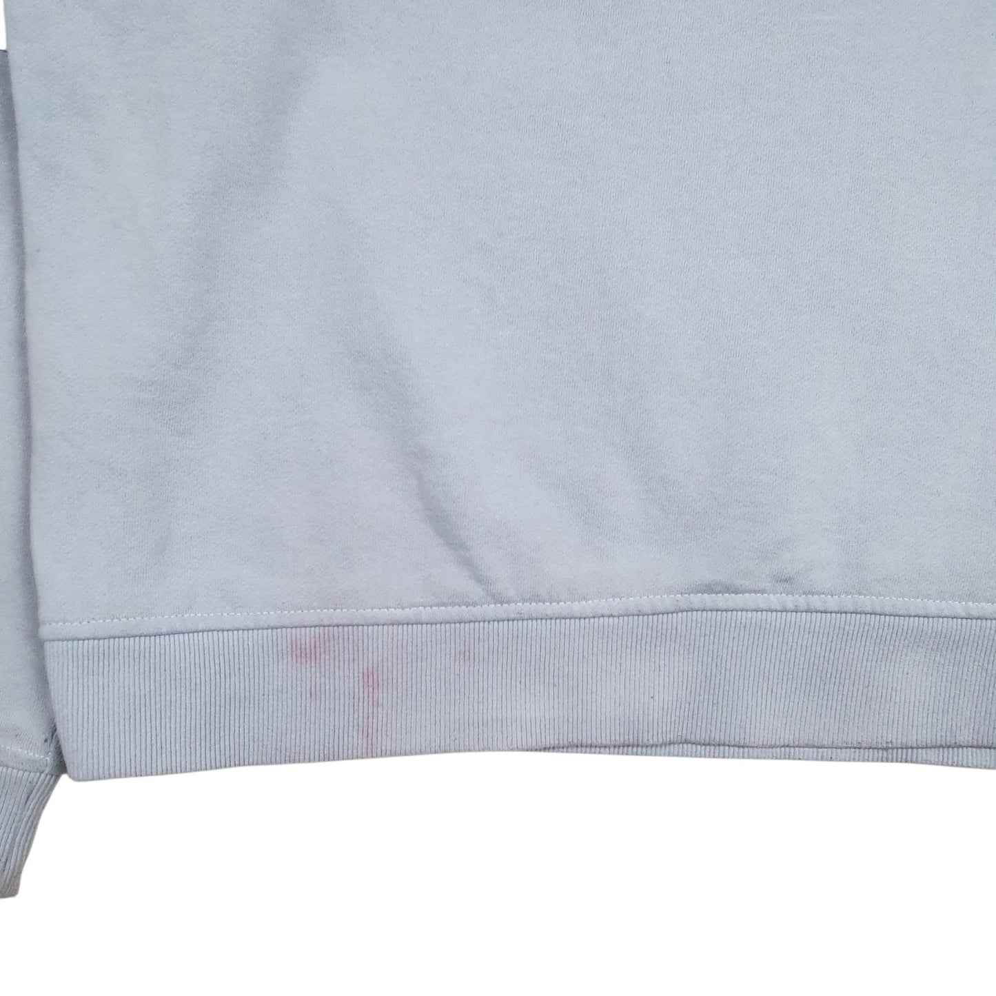 Womens Blue Fila Spellout Crewneck Jumper