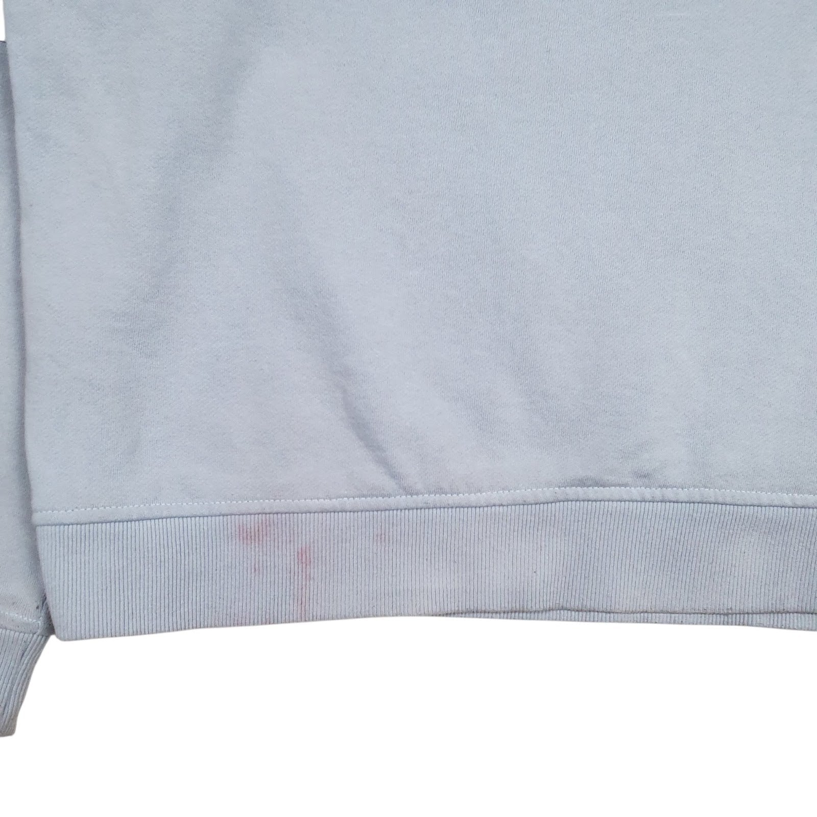 Womens Blue Fila Spellout Crewneck Jumper