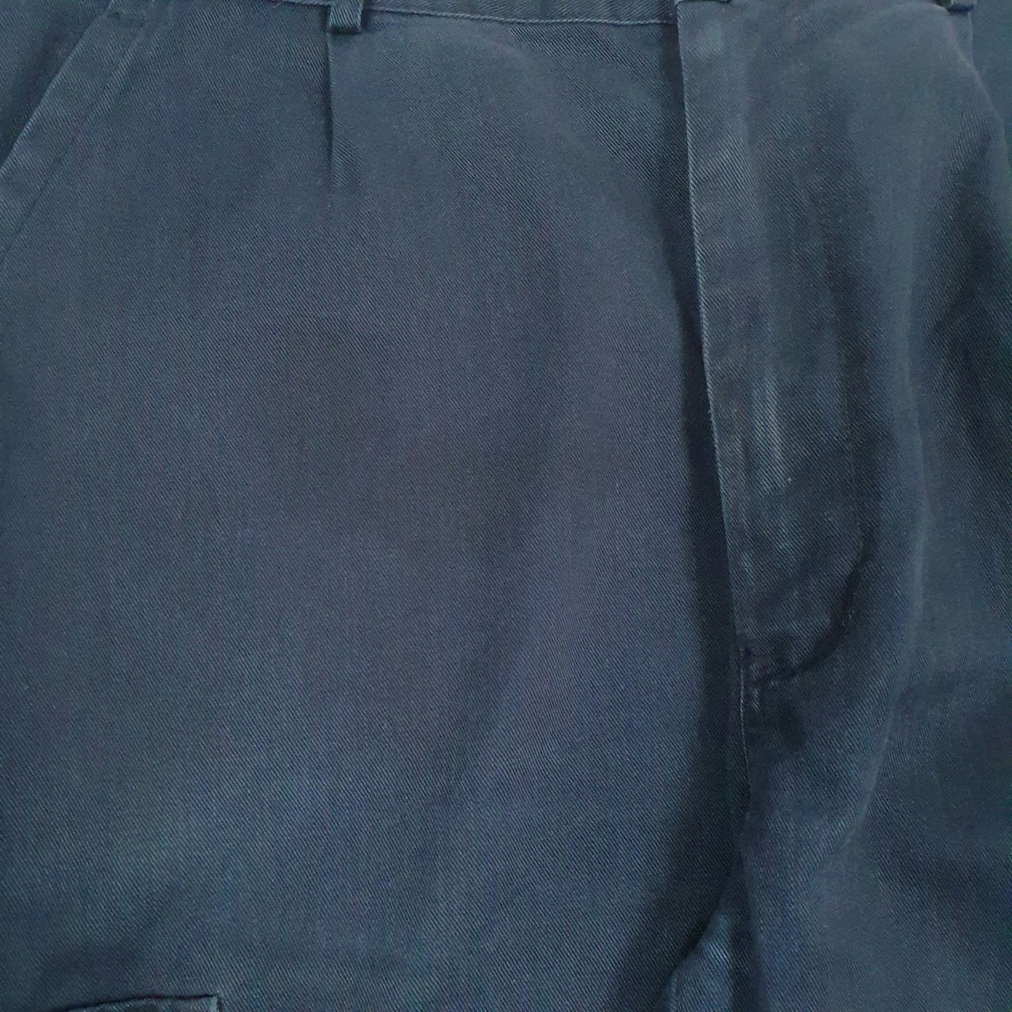 Mens Navy Dickies Workwear Double Knees  Trousers