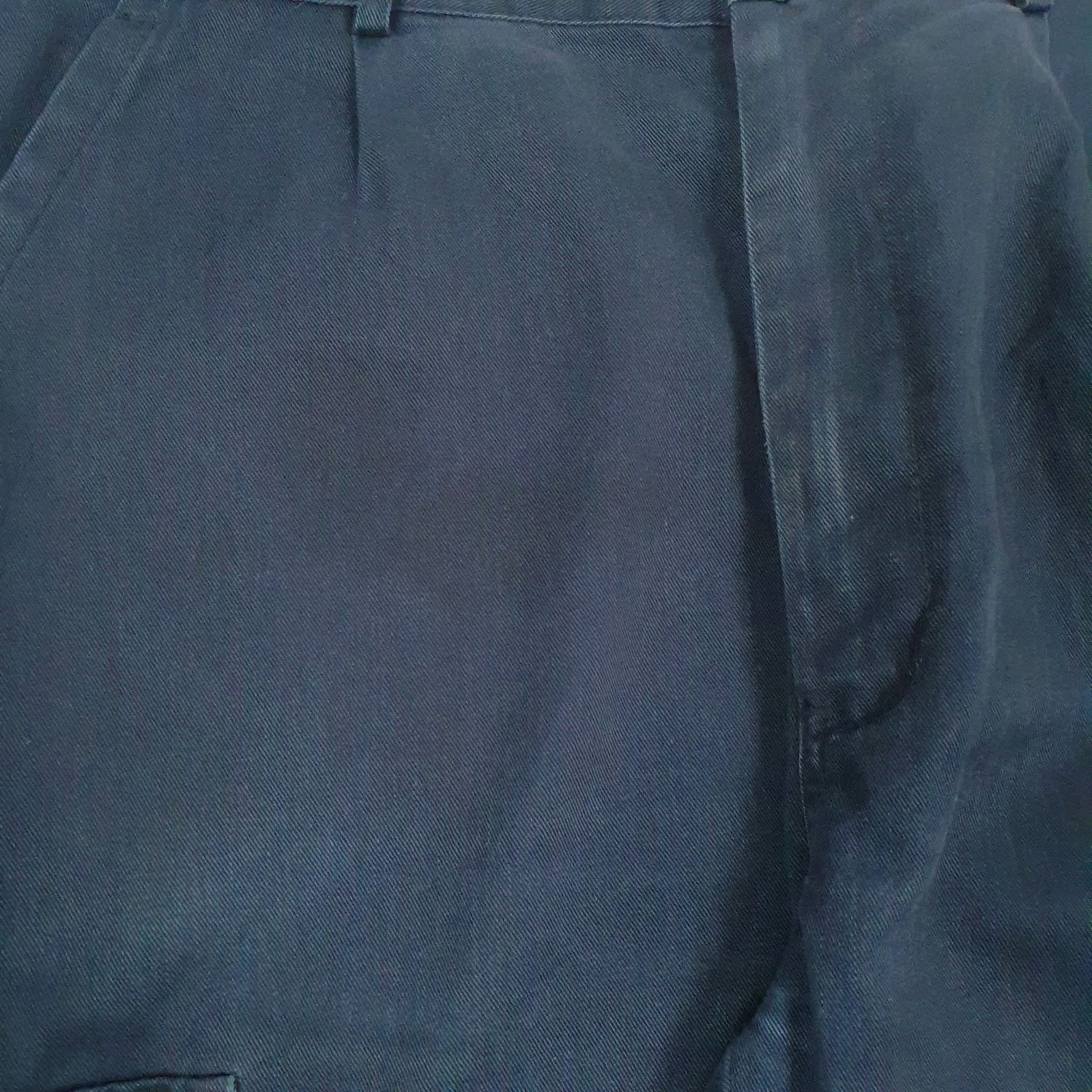 Mens Navy Dickies Workwear Double Knees  Trousers