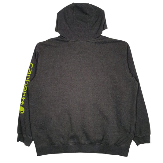 Mens Grey Carhartt  Hoodie Jumper