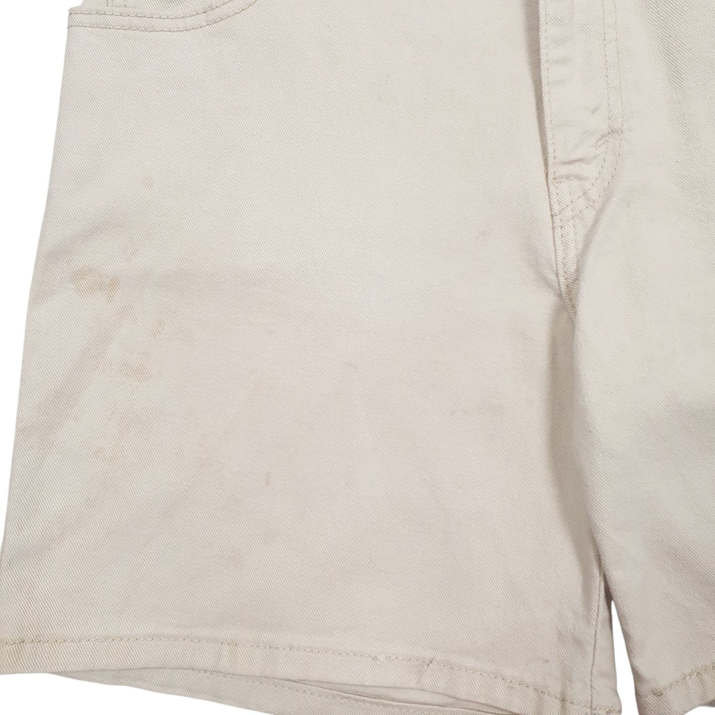 Mens Beige Levis 550 Relaxed Hoodie Shorts