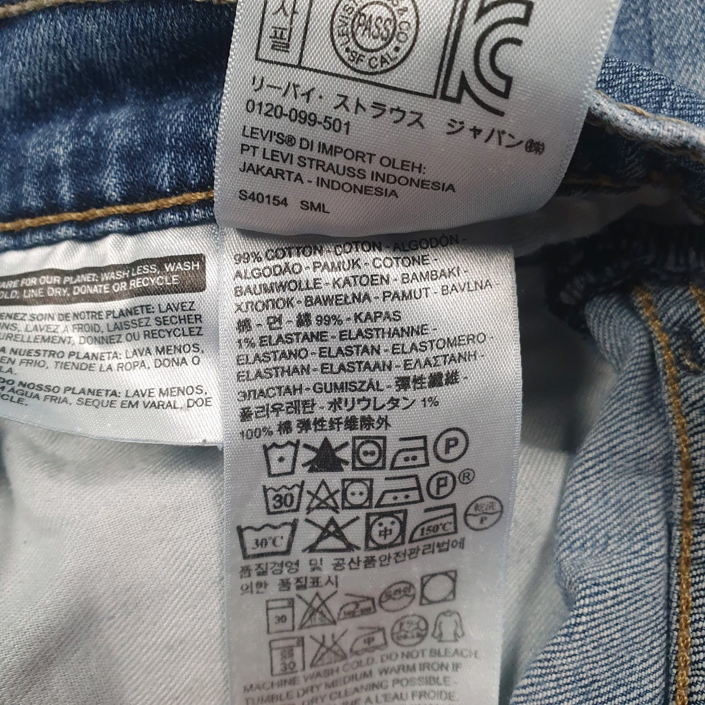 Mens Blue Levis   Jeans