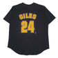 Mens Black True Fan Vintage 00s Jersey MLB Pittsburgh Pirates  T Shirt