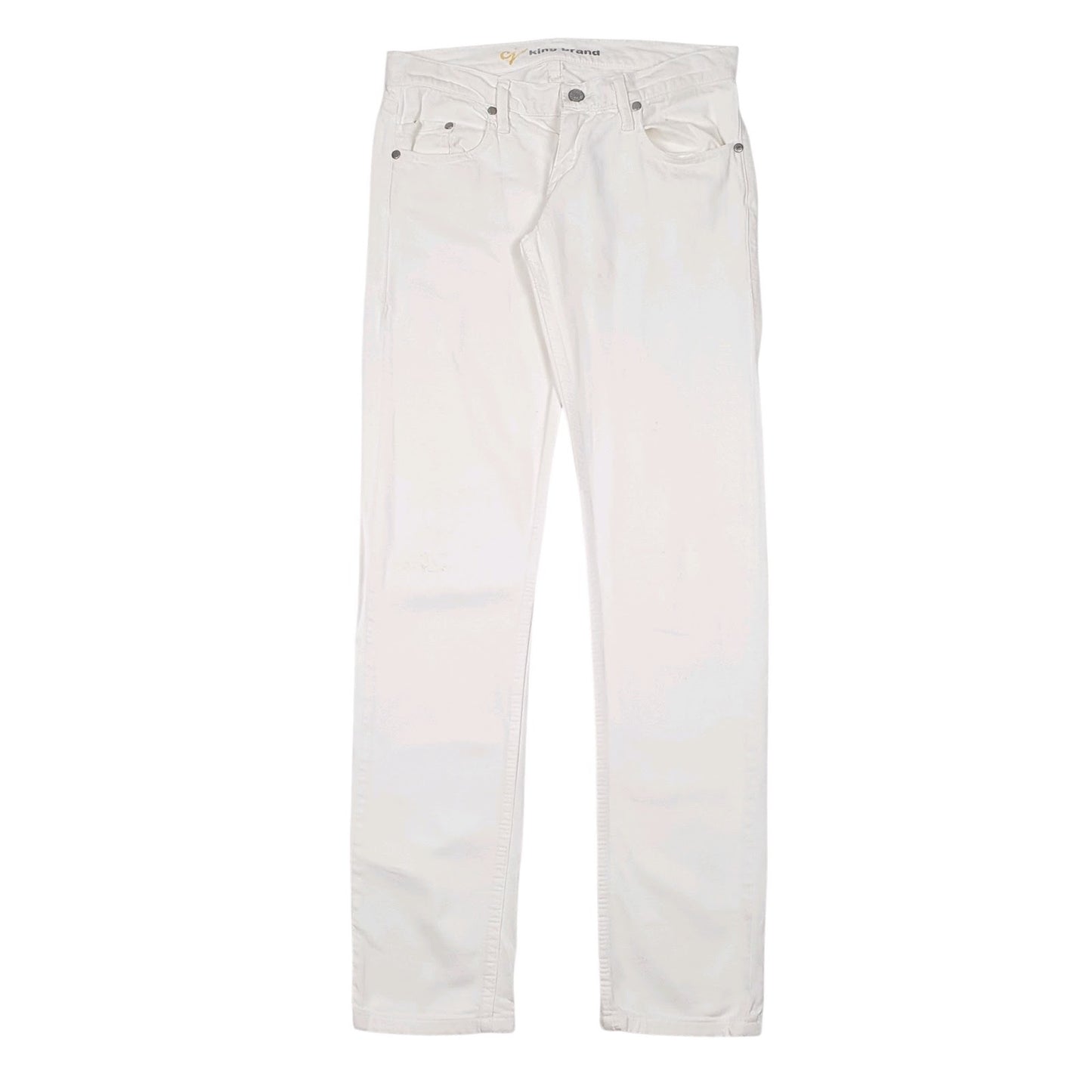 Womens White Casucci  Casual JeansW28 L32