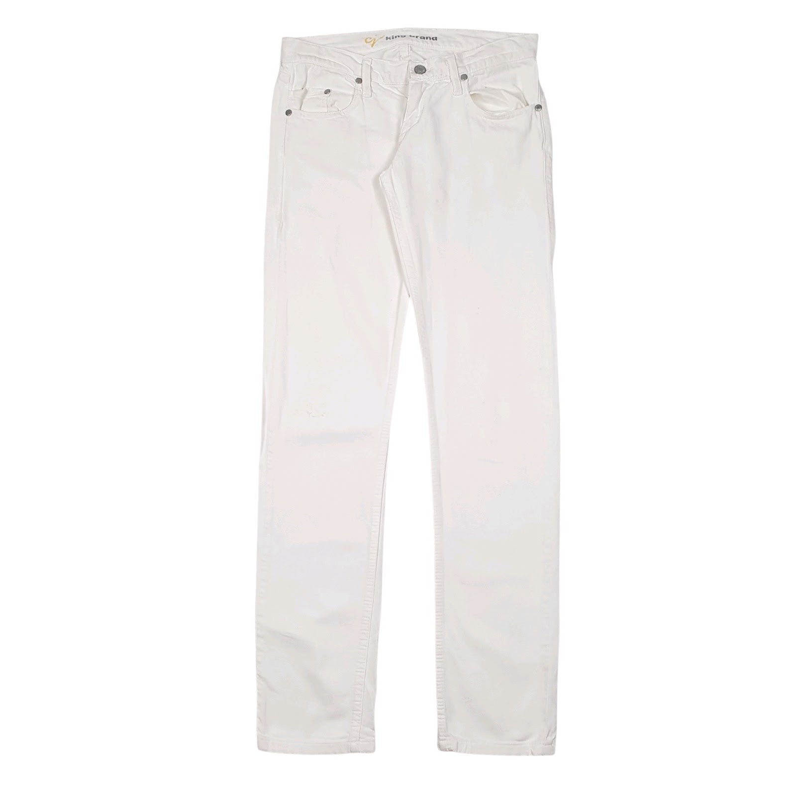 Womens White Casucci  Casual JeansW28 L32