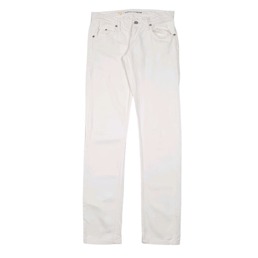Womens White Casucci  Casual JeansW28 L32