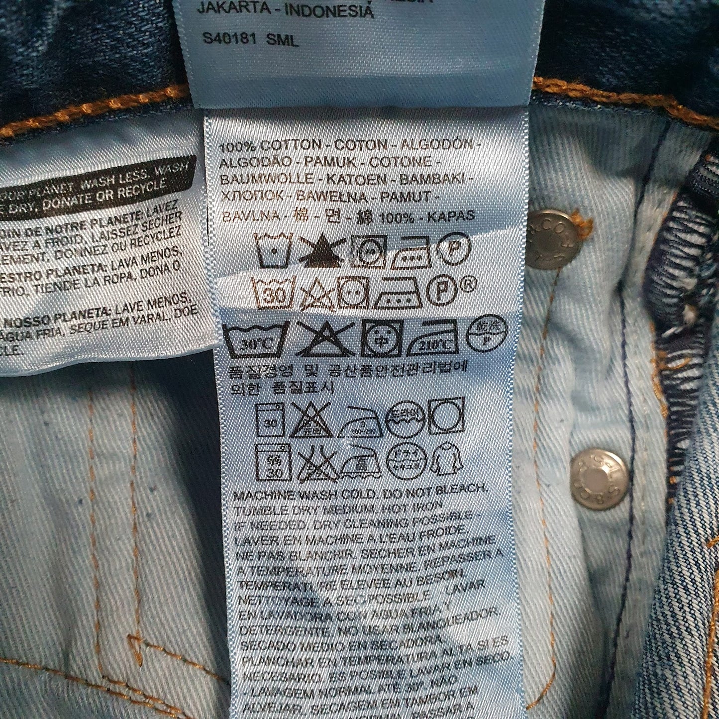 Mens Blue Levis   Jeans